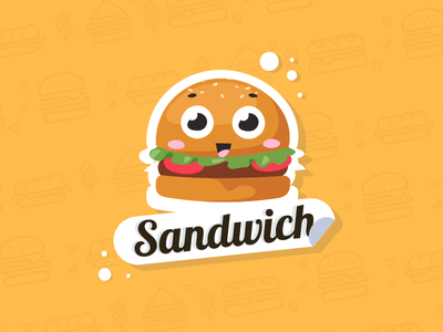 Sandwich Logo - Sandwich logo by reut kabilo on Dribbble