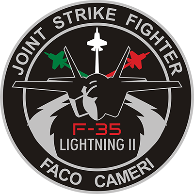 F-35 Logo - F 35 Lightning II Italia Cameri Men's Premium T Shirt