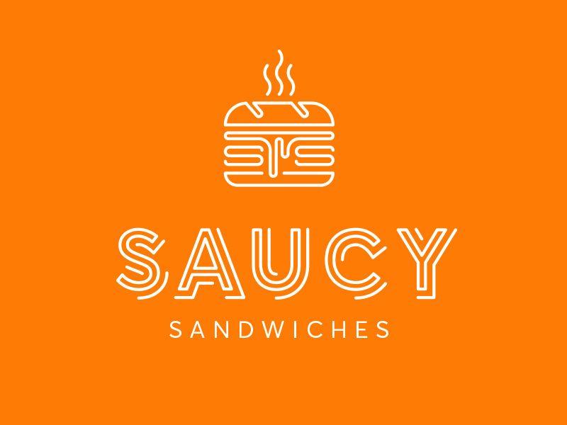 Sandwich Logo - Saucy Sandwich Logo by Weather The Norm on Dribbble