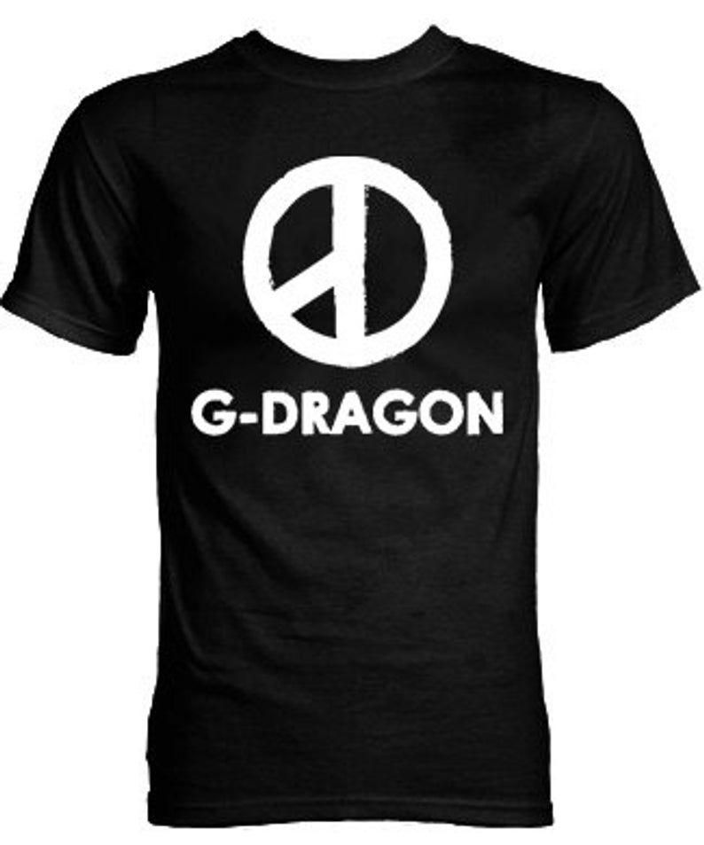 G-Dragon Logo - G-Dragon Coup D'etat Peace Sign/GD Logo Kpop T-Shirt