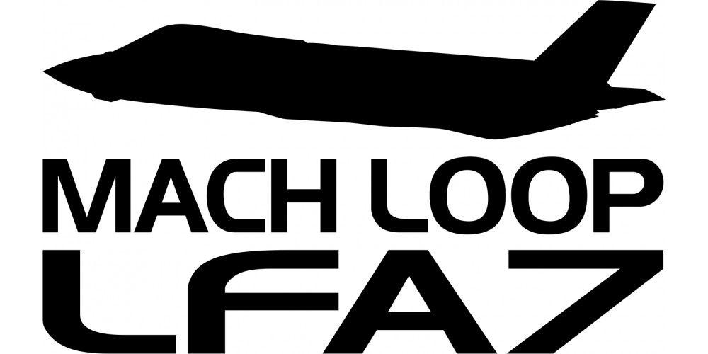 F-35 Logo - LFA 7 Mach Loop car sticker logo badge F35