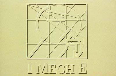 VADS Logo - IMechE logo, service mark embossed