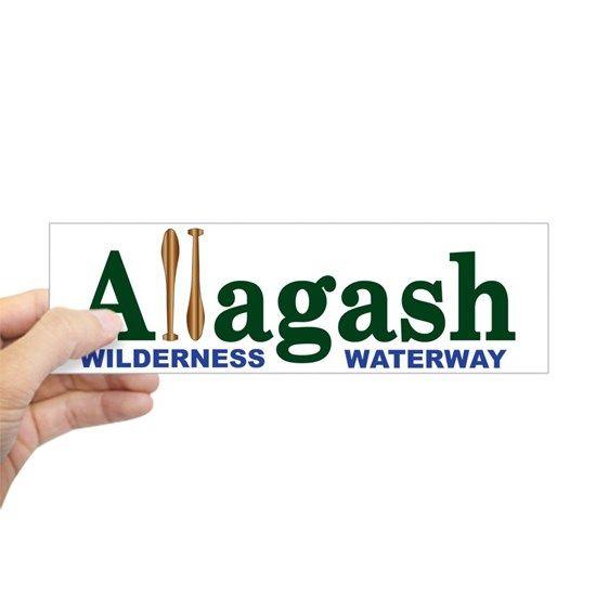 Allagash Logo - Allagash Wilderness Waterway Sticker (Bumper)