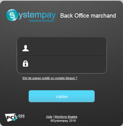 VADS Logo - Signing in to the Merchant Back Office | Systempay Documentation