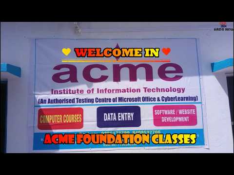 VADS Logo - Engineering Class in Garhpar, Bihar Sharif - Acme Foundation Classes