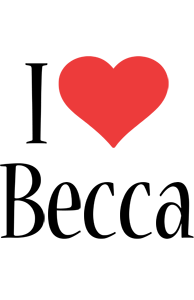 Becca Logo - Becca Logo | Name Logo Generator - I Love, Love Heart, Boots, Friday ...