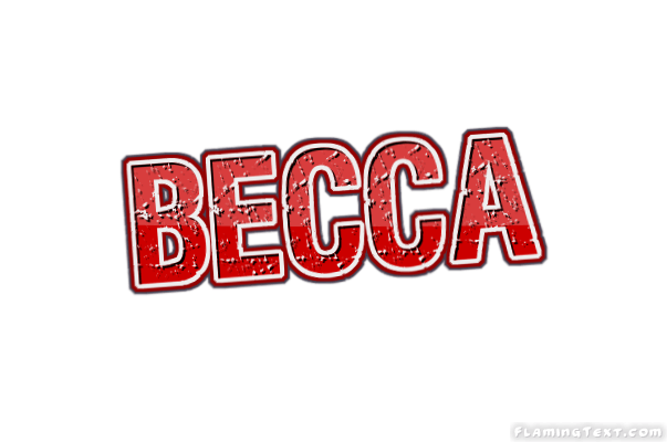 Becca Logo - Becca Logo | Free Name Design Tool from Flaming Text