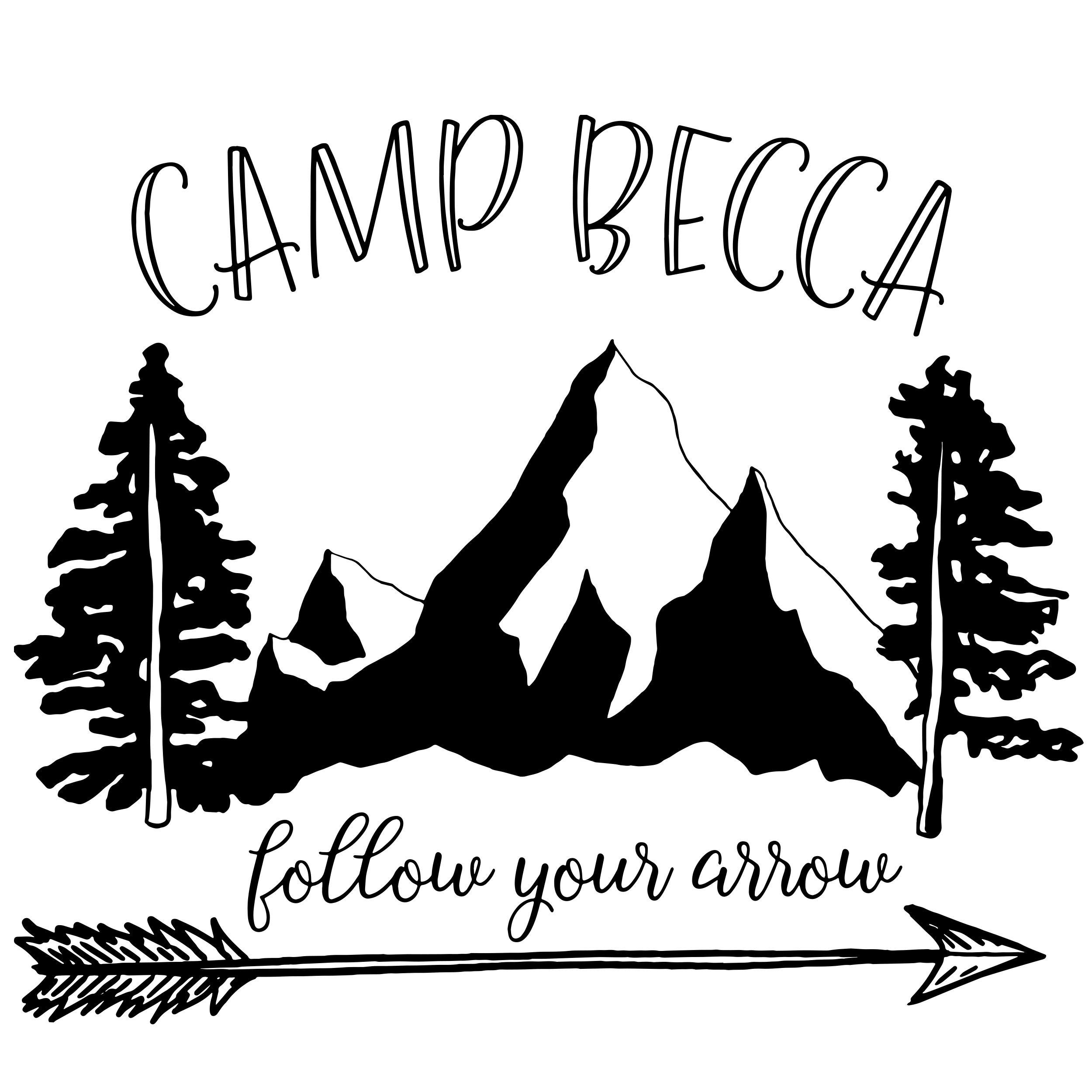 Becca Logo - Logo Design for Camp Becca Follow Your Arrow by Virdelund | Design ...
