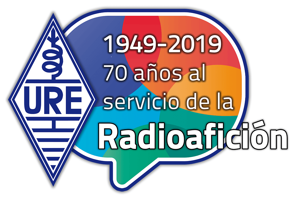 Ure Logo - Unión de Radioaficionados Coruña - 70 Aniversario de URE