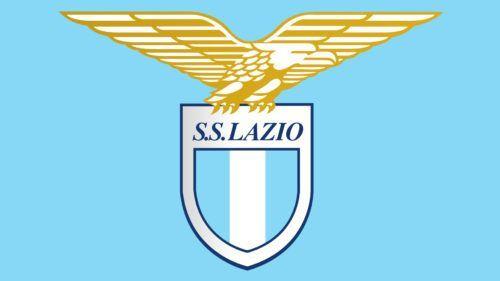 Lazio Logo - On the 1998 Lazio logo, the golden eagle with its wings spread is ...