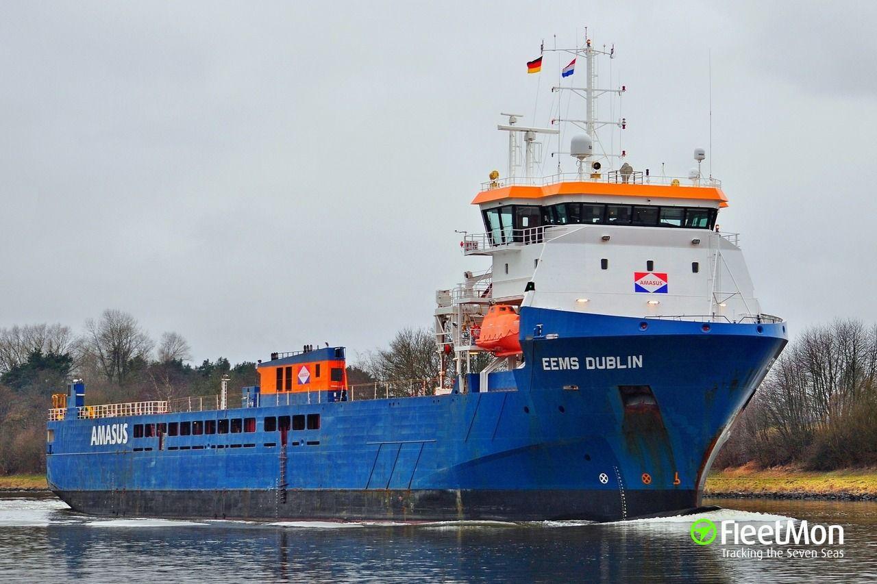 eEMS Logo - Vessel EEMS DUBLIN (General cargo vessel) IMO 9613642, MMSI 246788000