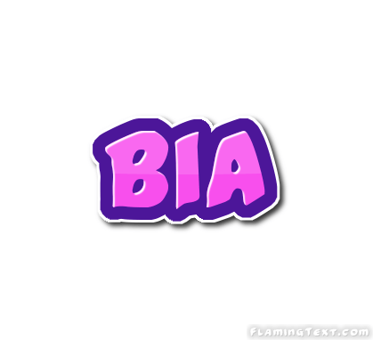 Bia Logo - Bia Logo | Free Name Design Tool from Flaming Text