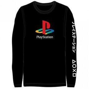 Playsation Logo - Details about Playstation Logo Japanese Officially licensed Long Sleeve  Adult T Shirt