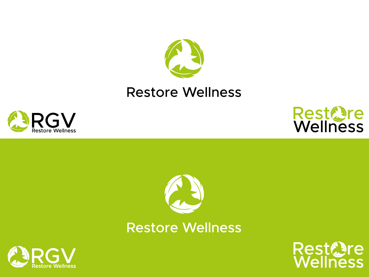 Restore Logo - Bold, Modern, Health And Wellness Logo Design for Restore Wellness ...