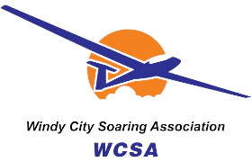Glider Logo - Home City Soaring Association