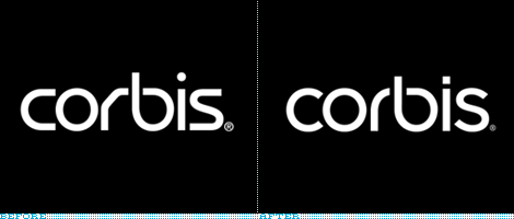 Corbis Logo - Brand New: The Softer Side of Corbis