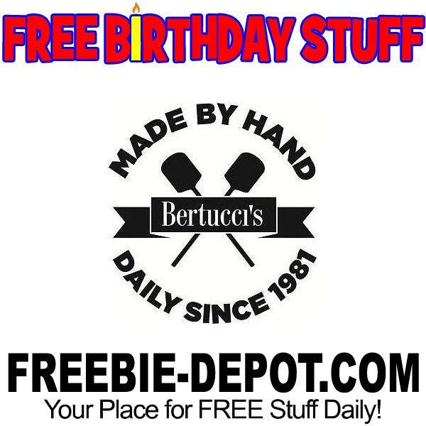 Bertucci's Logo - BIRTHDAY FREEBIE