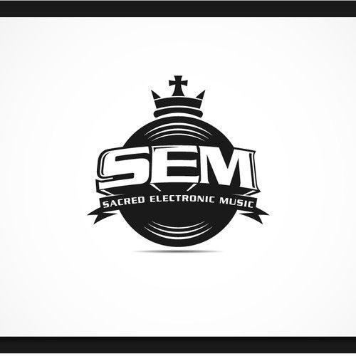 Sem Logo - Record Label logo for Sacred Electronic Music (S.E.M.). Logo design