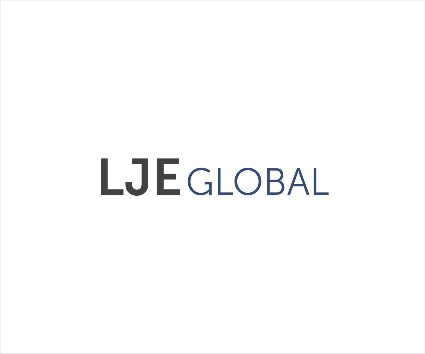 Lje Logo - Serious, Professional, Management Consulting Logo Design for LJE