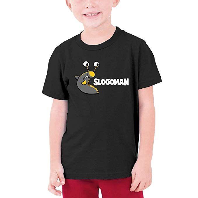 Slogoman Logo - Amazon.com: Virginia W. Cole Slogoman Logo Children O-Neck Short ...