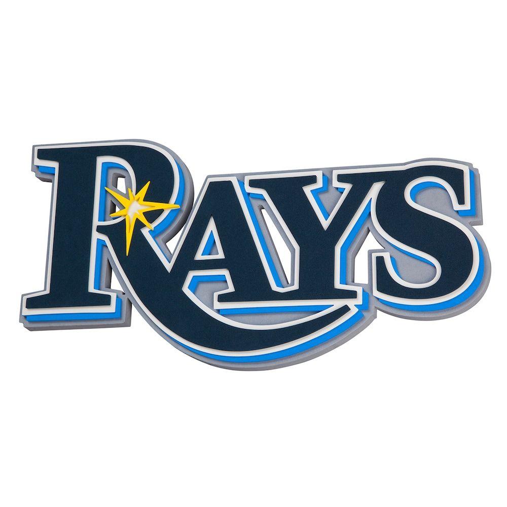 Foam Logo - Tampa Bay Rays 3D Fan Foam Logo Sign