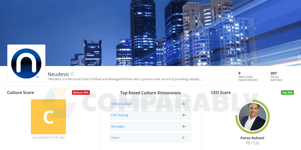 Neudesic Logo - Neudesic Company Culture | Comparably