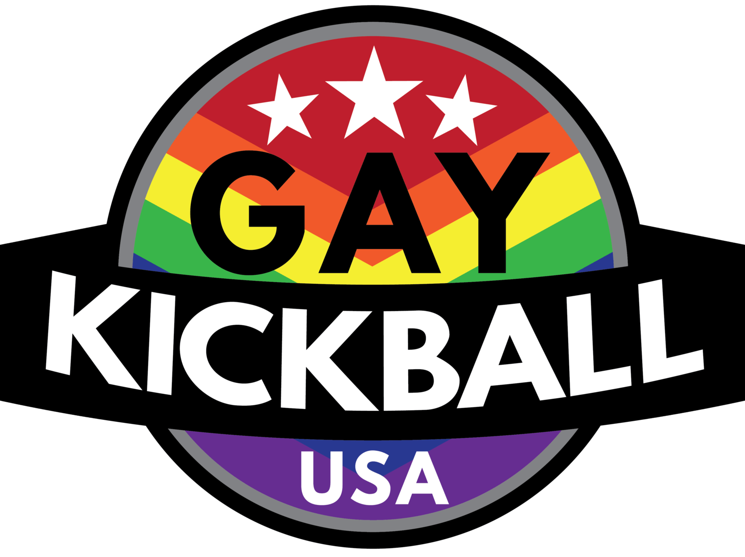 Kickball Logo - WHERE TO PLAY KICKBALL? — Gay Kickball USA