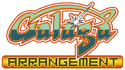 Galaga Logo - Galaga Arrangement (PSP)