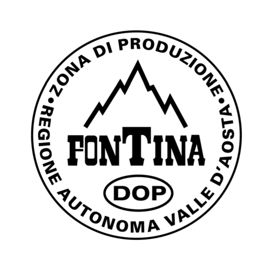 Fontina Logo - Fontina d'alpeggio DOP Valle d'Aosta - Bonin