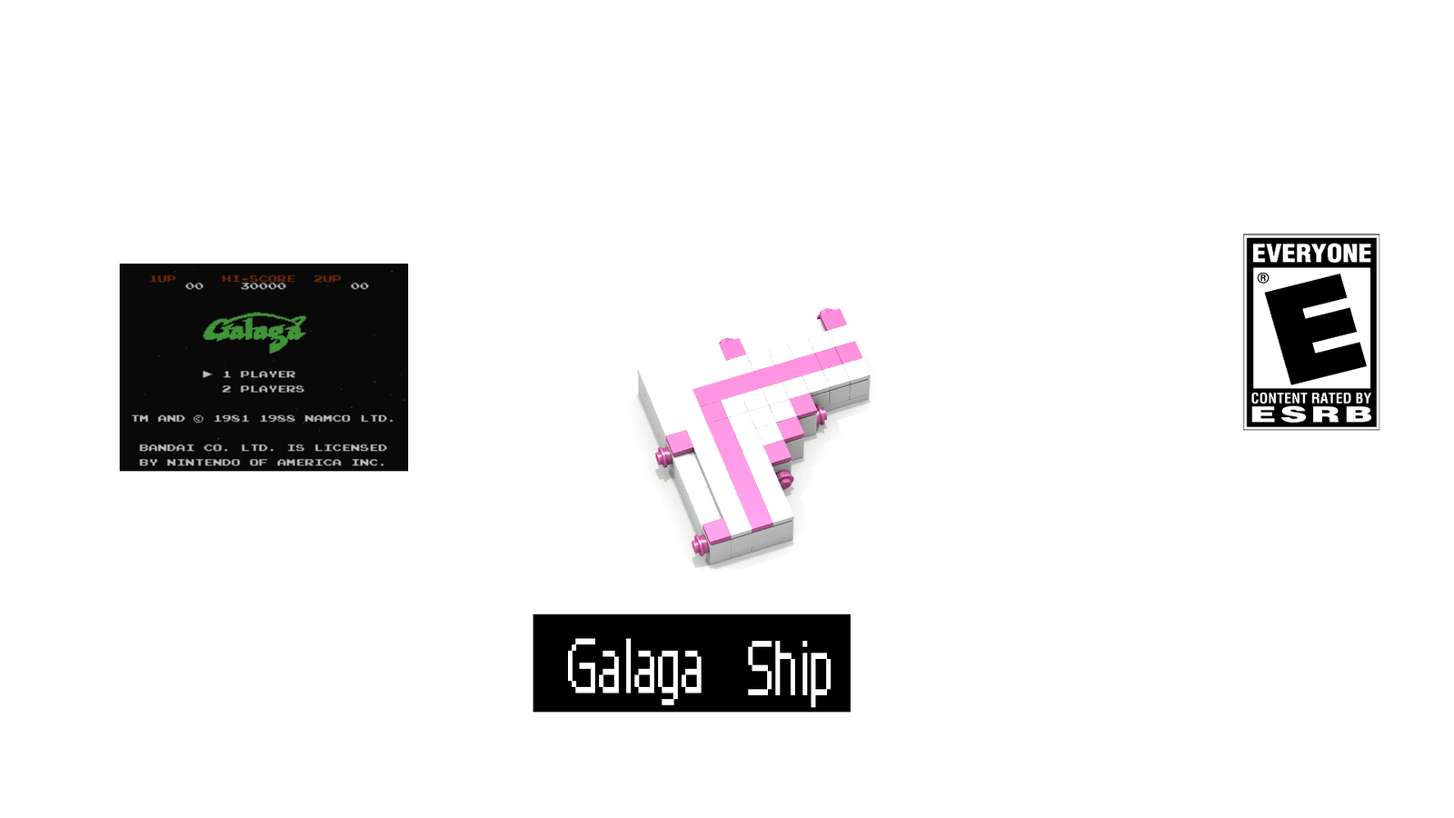 Galaga Logo - LEGO IDEAS