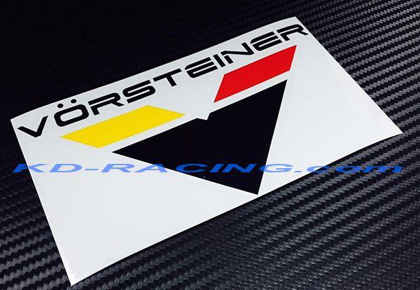 Vorsteiner Logo - Vorsteiner Decal Sticker x 2 pcs., KD-Racing Vinyl Decal Sticker Pro ...