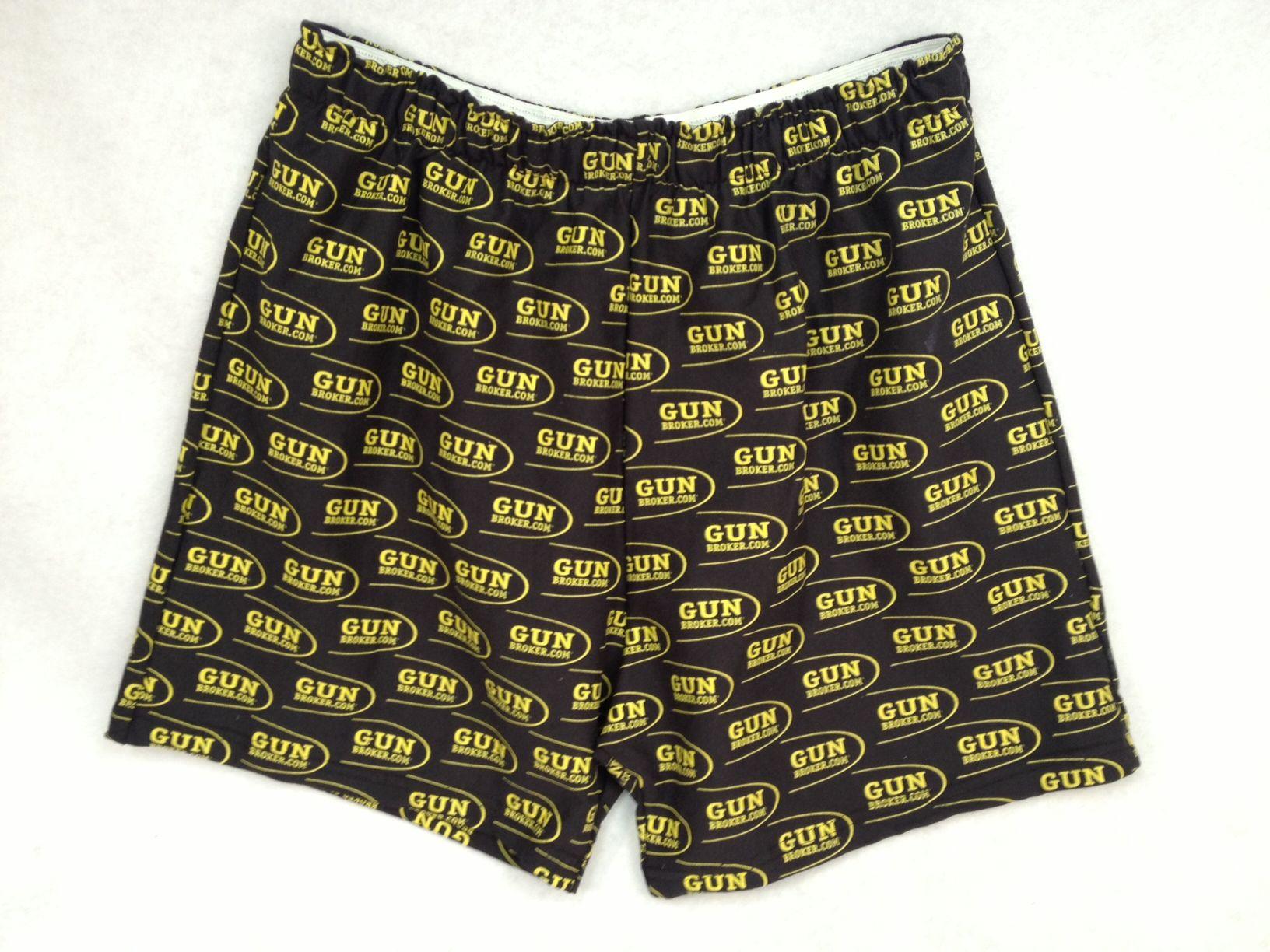 GunBroker Logo - GunBroker.com Logo Boxer Sleep Shorts- Adult Small Clothing