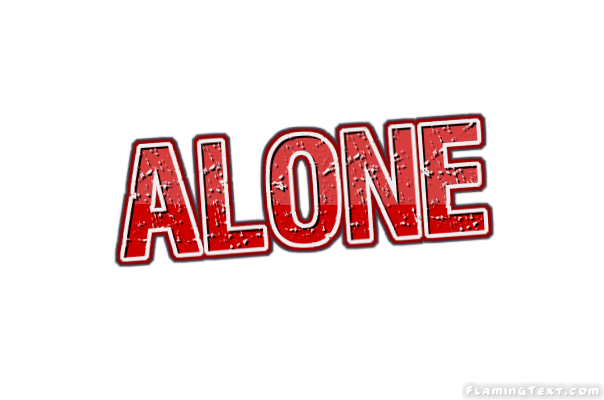 Alone Logo - alone Logo. Free Logo Design Tool from Flaming Text