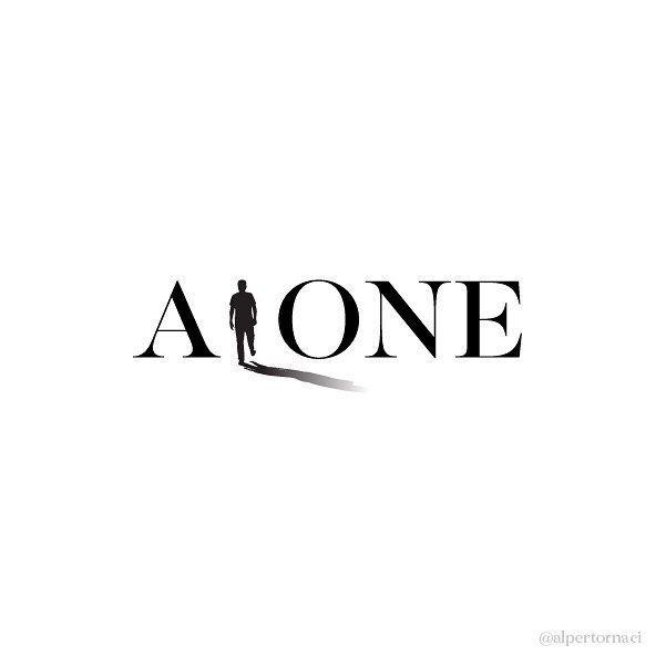 Alone Logo - Pin by Muhammad Tarequr Rahman on Logo design | Vintage logo design ...