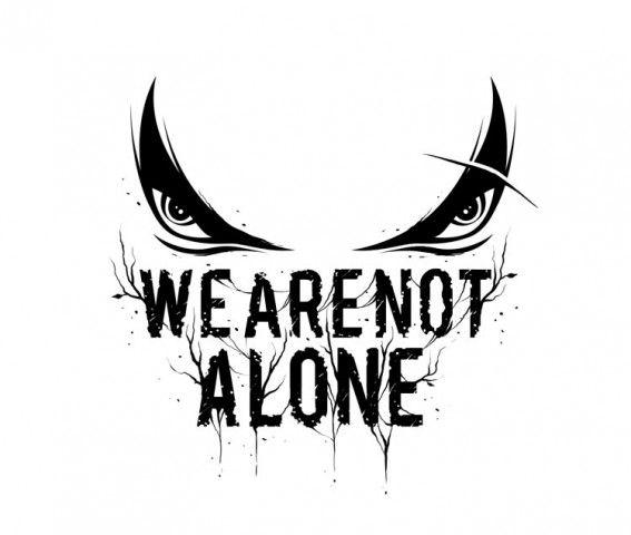 Alone Logo - Logo: We Are Not Alone