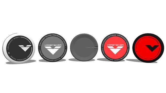 Vorsteiner Logo - Vorsteiner Wheels Caps | 3D Warehouse