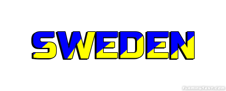 Sweden Logo - Sweden Logo. Free Logo Design Tool from Flaming Text