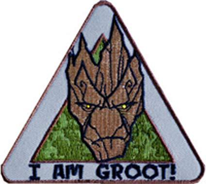 Groot Logo - Amazon.com: Guardians Of the Galaxy I AM GROOT Logo Crest ...