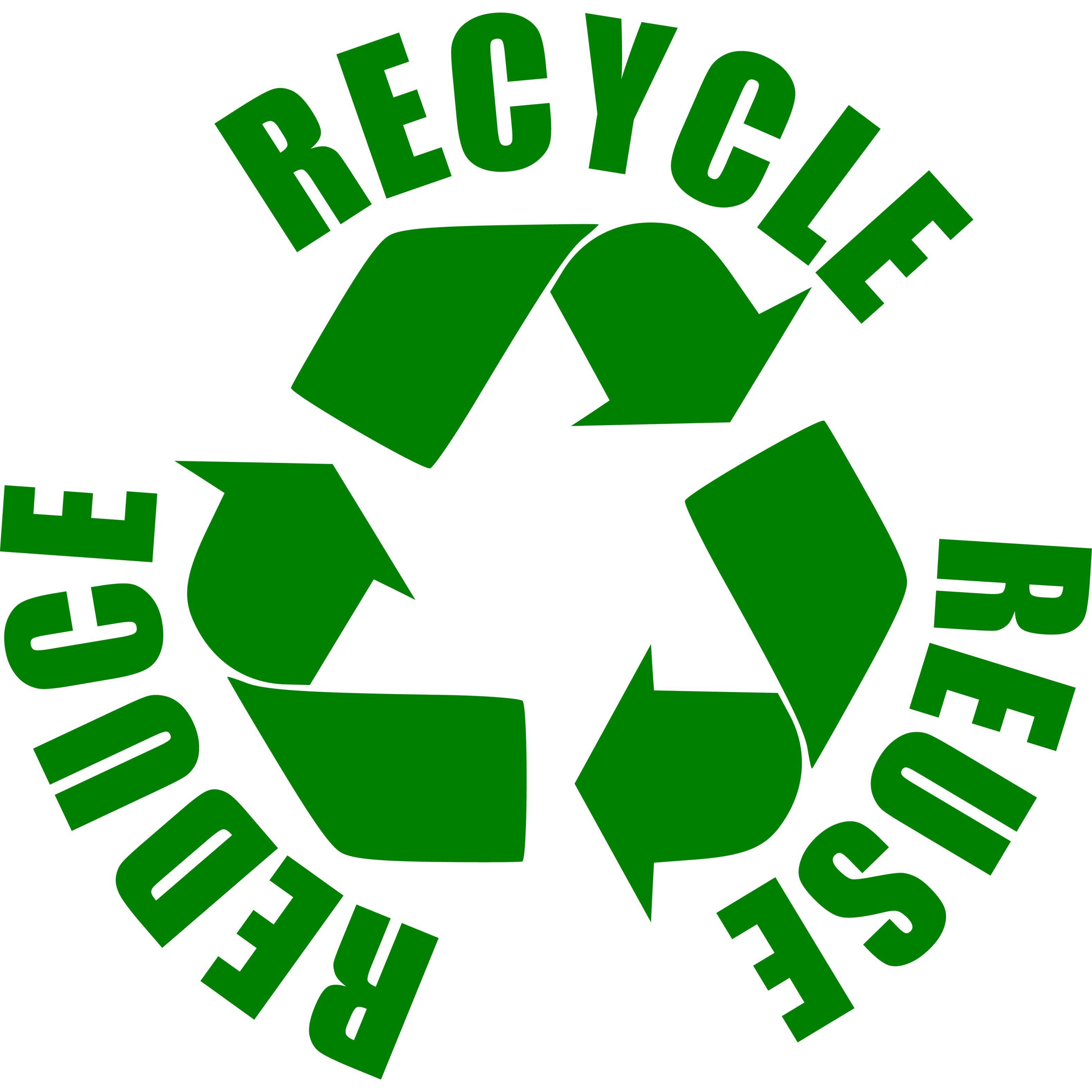 Reduce Logo - Reduce Reuse Recycle Logo N16 free image