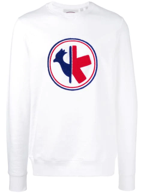 Rossingnol Logo - Rossignol Logo Applique Sweatshirt - White