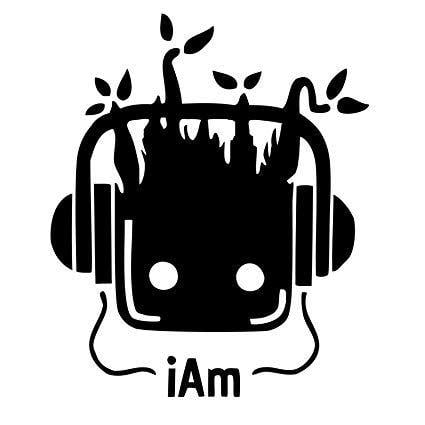 Groot Logo - Signage Cafe I Am Groot- vinyl decal - for windows, cars, trucks, tool  boxes, laptops and tablets (4