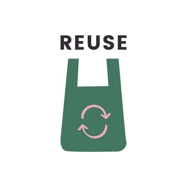 Reduce Logo - Reduce reuse and recycle icon Vector | Free Download