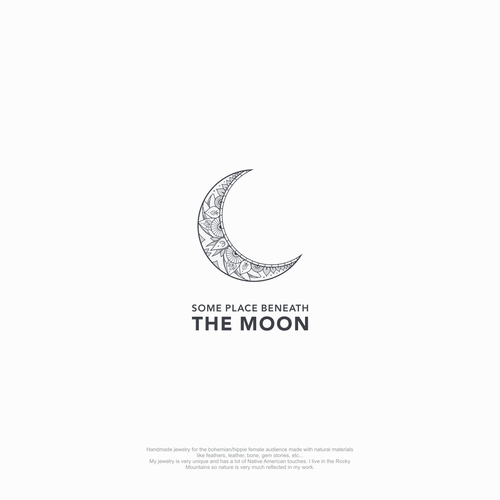 Moon Logo - Bohemian Jewelry designer seeking a unique Crescent moon logo | Logo ...