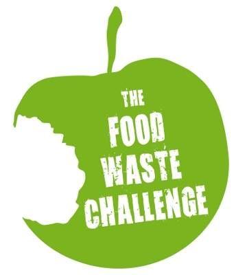 Reduce Logo - Food Waste Challenge Logo. (Reduce Food Waste). Reduce Food Waste