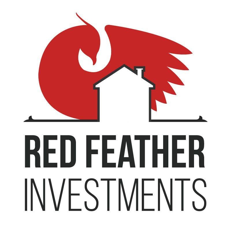 Red Feather Logo - Red Feather Real Estate Logo Design