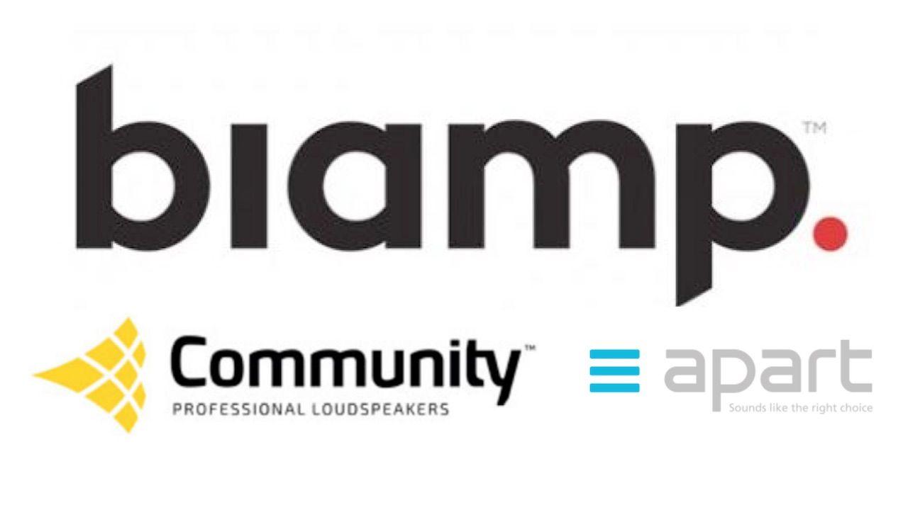 Biamp Logo - Biamp Acquires Community Loudspeakers and Apart Audio