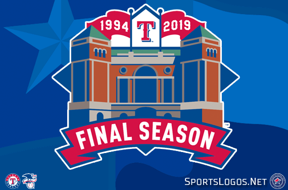 Ballpark Logo - Texas Rangers Bid Farewell to the Ballpark With Patch in 2019 ...