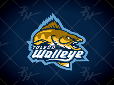 Walleye Logo - Toledo Walleye Concept by Ross Hettinger on Dribbble