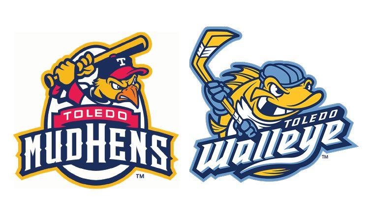 Walleye Logo - Mudhens and Walleye Logo - Midwest Community