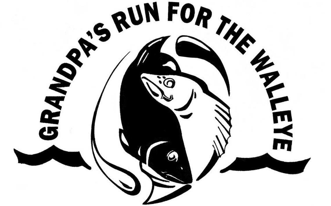 Walleye Logo - Registration now open for Grandpa's Run for the Walleye